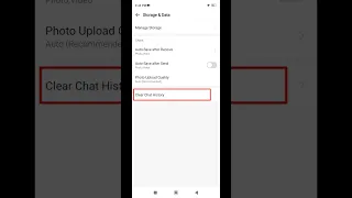 How to delete IMO chat history permanently #shorts