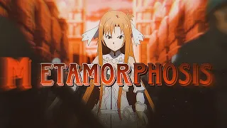 「 Metamorphosis🌸 」Asuna - Sword Art Online  [ AMV/EDIT ]