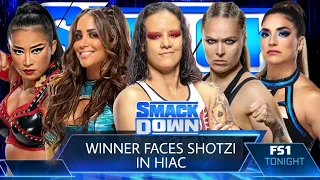 SMACKDOWN || 5 WOMEN'S ELIMINATION MATCH || WINNER FACES SHOTZI IN HELL IN A CELL ||