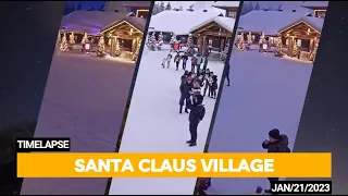 Santa Claus Village cam timelapse - 2023/01/21