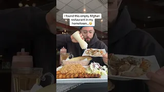 This Afghan restaurant will SHOCK you!!