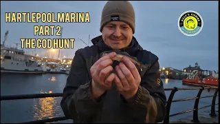 Hartlepool Marina The Cod Hunt (Part 2) Any Fish Will Do