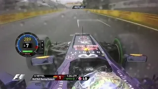 F1 Brazil 2013 pole lap with Sebastian Vettel