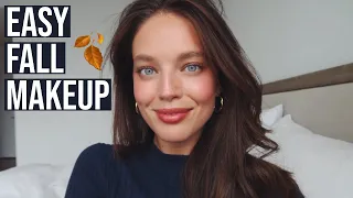 Everyday Natural Fall Makeup Tutorial | Easy, Glowing Makeup |  Emily DiDonato