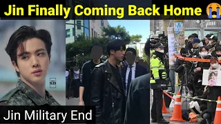 Jin Coming Back From Military 😭 | Jin Military End