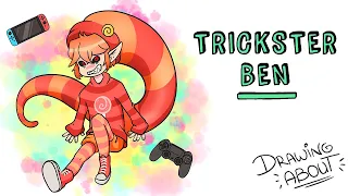 TRICKSTER BEN, HAPPYPASTA Ben Drowned | Draw My Life