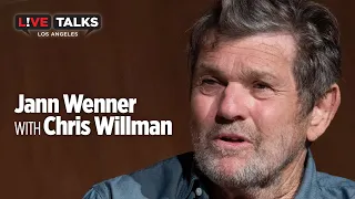 Jann Wenner in conversation with Chris Willman at Live Talks Los Angeles