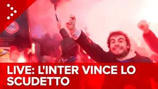 LIVE L'Inter vince lo Scudetto, scoppia la festa: diretta video