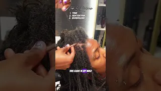 Watch Me Work • Retie 600+ Locs in Real Time • Top 5 Reasons I Stopped Taking Clients with 500+ Locs