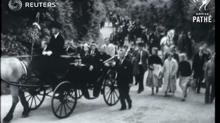 SARK: Queen Elizabeth and Prince Philip visit Sark (1957)