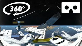 360° VR METEOR STORM IN SPACE - BBC HOME Virtual Reality Experience