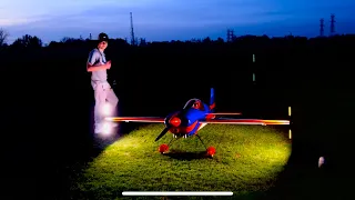 First flight on the Night Fire XL’s | Ft. Extreme flight 105” V2 Slick