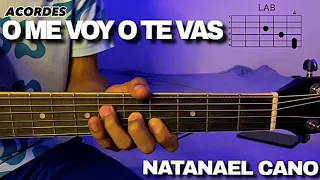 TUTORIAL|O ME VOY O TE VAS-NATANAEL CANO|ACORDES|COMO TOCAR EN GUITARRA|Video Demostración|ZEUS2.0