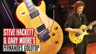 Gary Moore & Steve Hackett’s Fernandes Goldtop