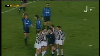 Juventus - Inter 1-0 (12.02.1992) Andata, Quarti Coppa Italia.