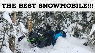 New Snowmobile First Ride! (Arctic Cat Alpha One M8000)