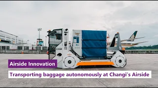Transporting Airport Baggage Autonomously at Changi Airport