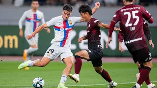 Marc Guiu Debut for Barcelona vs Vissel Kobe | (6/6/23)