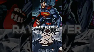 DBS Goku vs Superman (New 52) #shorts #anime #faxorcap #goku #dbz #superman