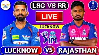 🔴Live: Lucknow vs Rajasthan, Match 44 | RR vs LSG IPL Live Match Today | 2nd Innings #livescore