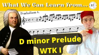 J.S. Bach D minor prelude BWV 851 from WTK I BWV 851 #preludes #harpsichord #bach