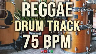 REGGAE DRUM TRACK - "CALM" - 75 BPM