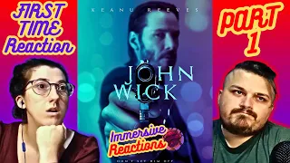 JOHN WICK (2014)  l  MOVIE REACTION  l Part1 l FIRST TIME WATCHING  l  Immersive Reactions