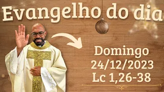 EVANGELHO DO DIA – 24/12/2023 - HOMILIA DIÁRIA – LITURGIA DE HOJE - EVANGELHO DE HOJE -PADRE GUSTAVO