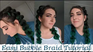 EASY Bubble Braid Tutorial that anyone can do!!