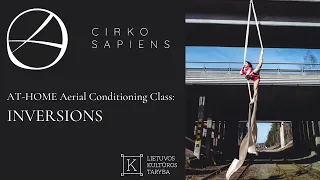 AT-HOME Aerial Conditioning Class: Inversions