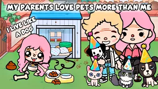 My Parents Love Pets More Than Me | Sad Story | Toca Life Story / Toca Boca