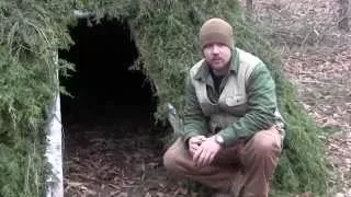 Pimping Your Survival Shelter Part 1 Alpine Debris Bed