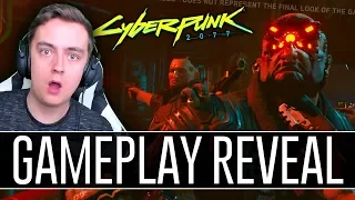 Cyberpunk 2077 Gameplay Reveal Demo REACTION! - 48 Minute Walkthrough