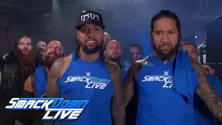 The Usos rally Team SmackDown ahead of Survivor Series: SmackDown LIVE, Nov. 13, 2018