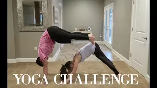 couples yoga challenge !!!!