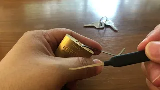 Picking an Abus 55/40 padlock