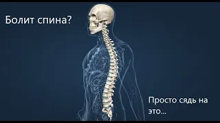 Защемление седалищного нерва, грыжи, остеохондроз.  Как укрепить спину, если сидишь целый день