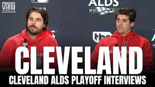 Cal Quantrill & Austin Hedges React to Cleveland vs. New York Yankees ALDS, Strategy vs. Aaron Judge