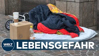 FROSTIGE NÄCHTE: Lebensgefährlichen Temperaturen für Obdachlose