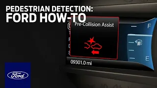 Pre-Collision Assist with Pedestrian Detection | Ford How-To | Ford