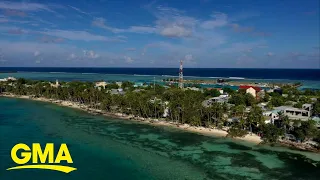 Maldives turn to climate change solutions to survive l GMA