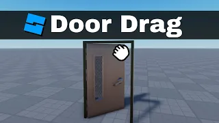 Draggable Door! | Roblox Studio DragDetector tutorial