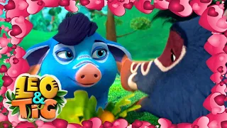 LEO and TIG 🦁 Cuba in Love 🌹💗 Episodes collection 🐯 Good Animated 💚 Moolt Kids Toons Happy Bear