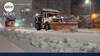 Major winter storm blanketing the Northeast in snow