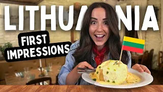 LITHUANIA SURPRISED US! (Best of Vilnius & Lithuanian Food) 🇱🇹