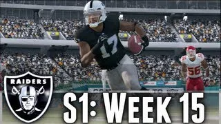 Madden NFL 13 Connected Careers: Jacoby Ford and Denarius Moore RETURN! - S1:Week 15 vs KC Chiefs