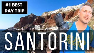 #1 BEST Santorini Day Trip (How To Spend A Day On Santorini Greece) | THIRA to OIA Santorini Greece!