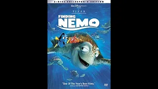 Opening To Finding Nemo 2003 DVD (Disc 1, Widescreen)