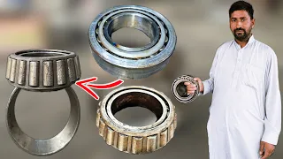 Amazing repair process for broken truck bearings | The rear axle bearing of the truck is damaged,