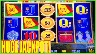 OMG Over 200x Win! HUGE JACKPOT 💰 Golden Century Dragon Link Slot Machine